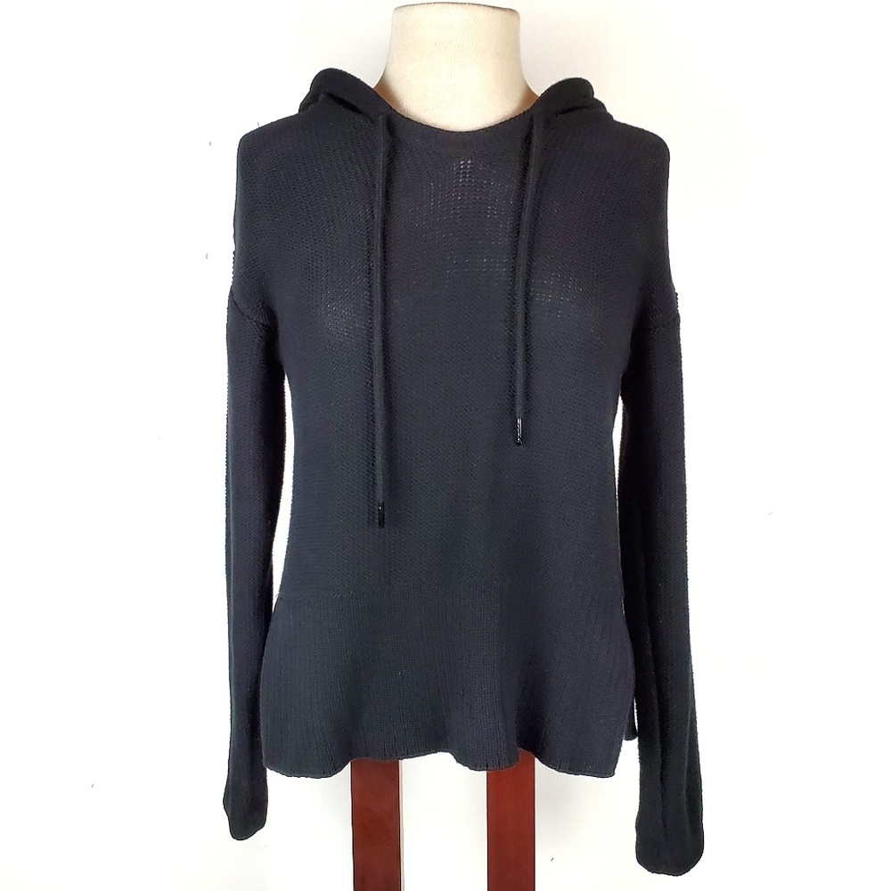 T Alexander Wang Hooded Knit Pullover EUC XS